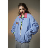 Unisex Jacket Vintage Overalls Jacket Men's and Women's Casual Loose Detroit Jacket